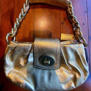 Rare Metallic Coach Evening Bag